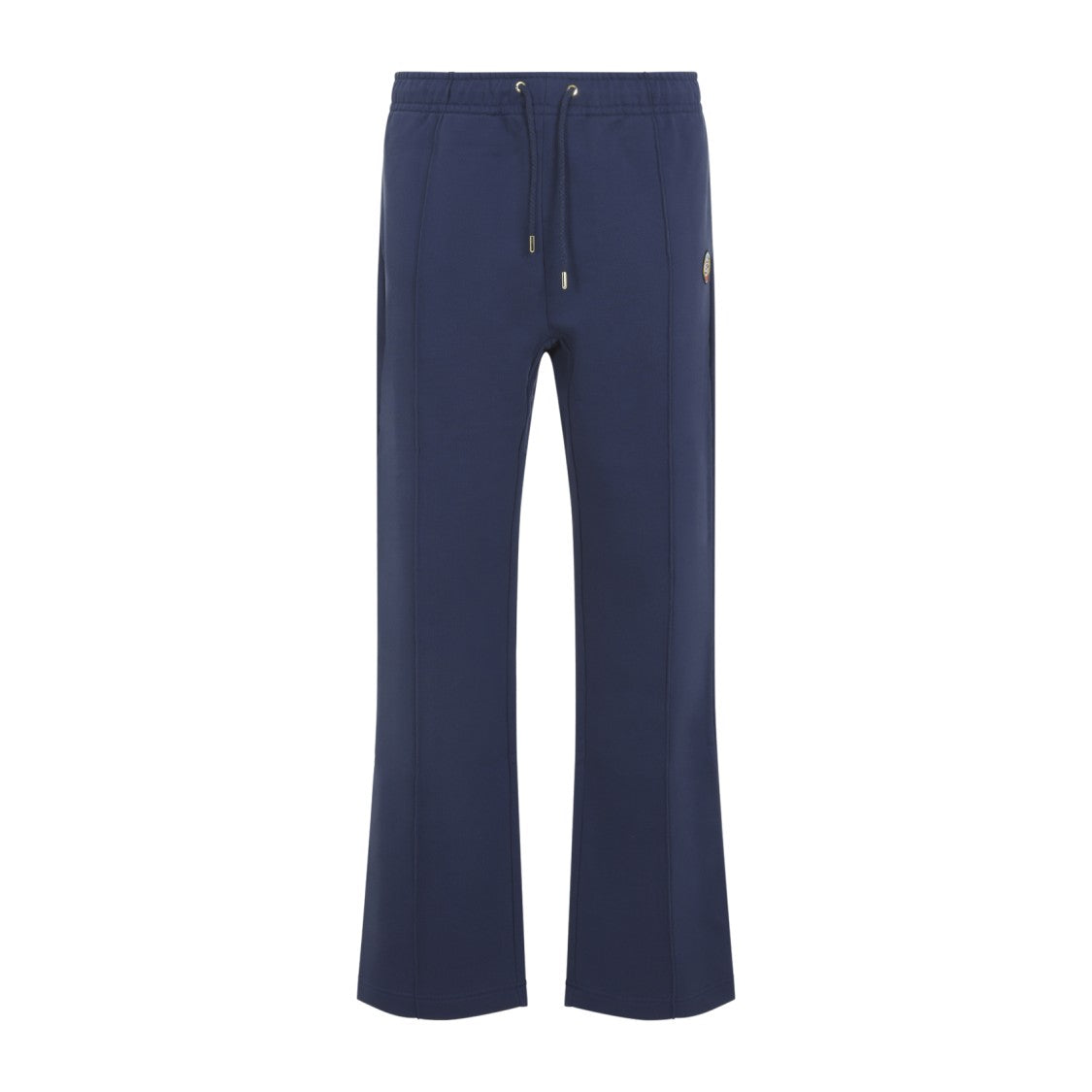 Casablanca Relaxed Fit Cotton Trousers With Drawstring Waistband
