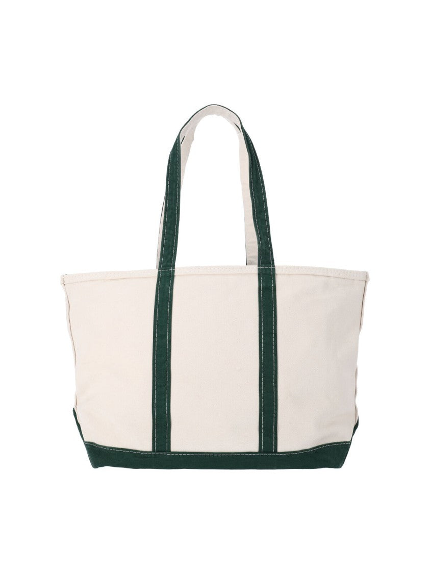 Polo Ralph Lauren Cream Canvas Big Pony Tote Bag