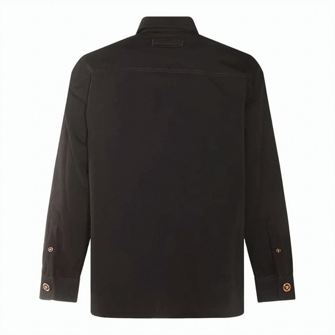 Versace Relaxed-Fit Wool Jacket With Gold-Tone Buttons