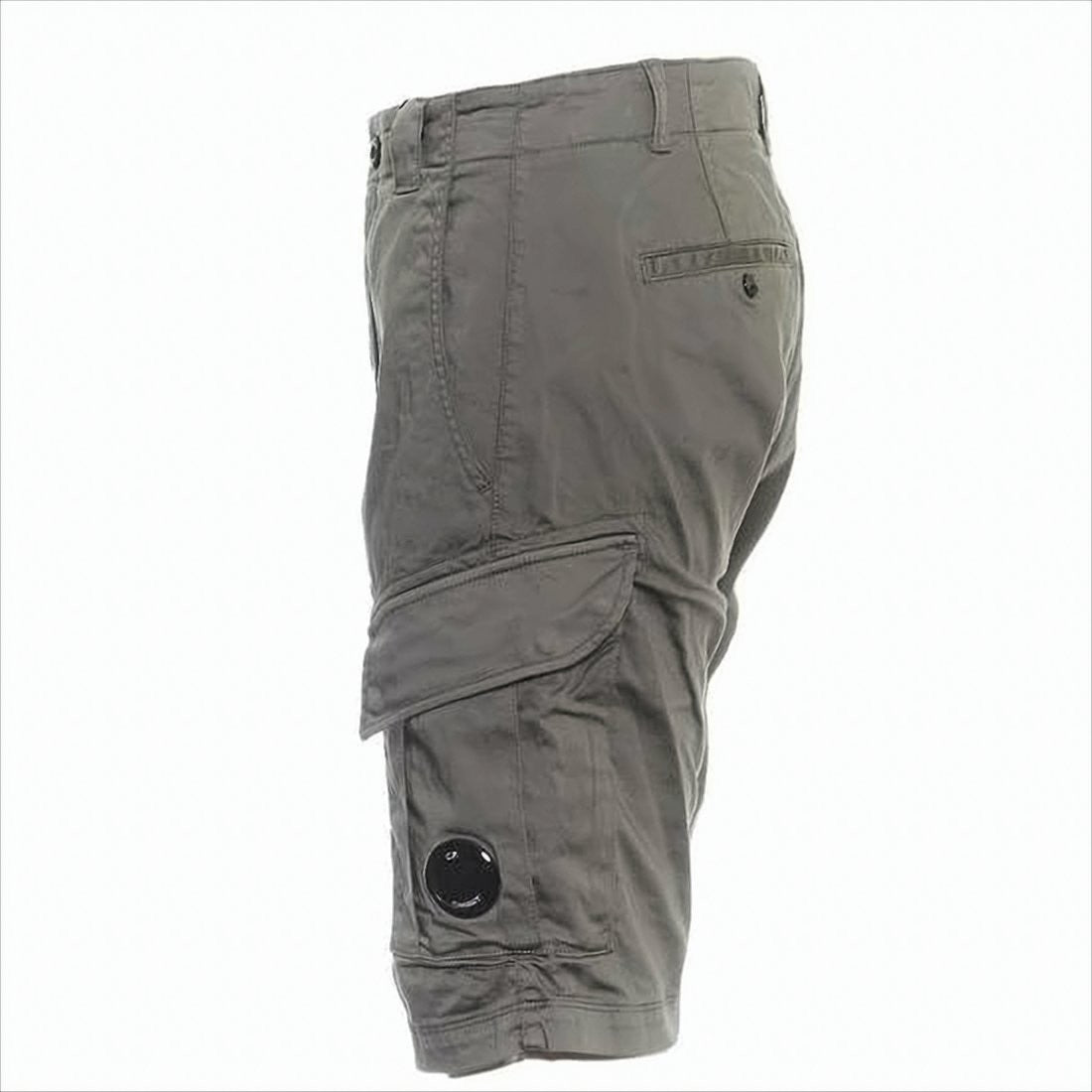 C.P. Company Utilitarian Shorts With Flap Pockets And Signature Lens Detail