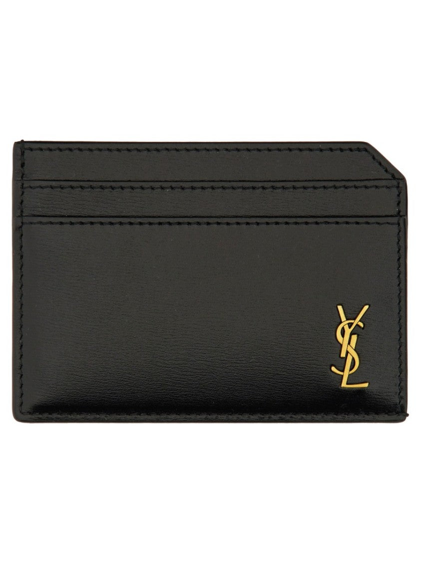 Saint Laurent "Tiny Cassandras" Open Card Case