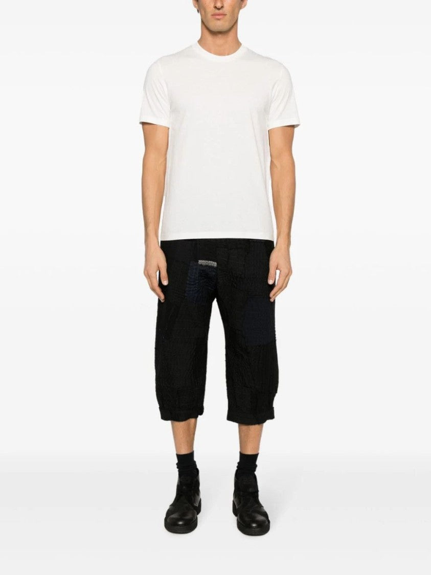 Maison Margiela Set Of Three Crew Neck T-Shirts With Tonal Stitching