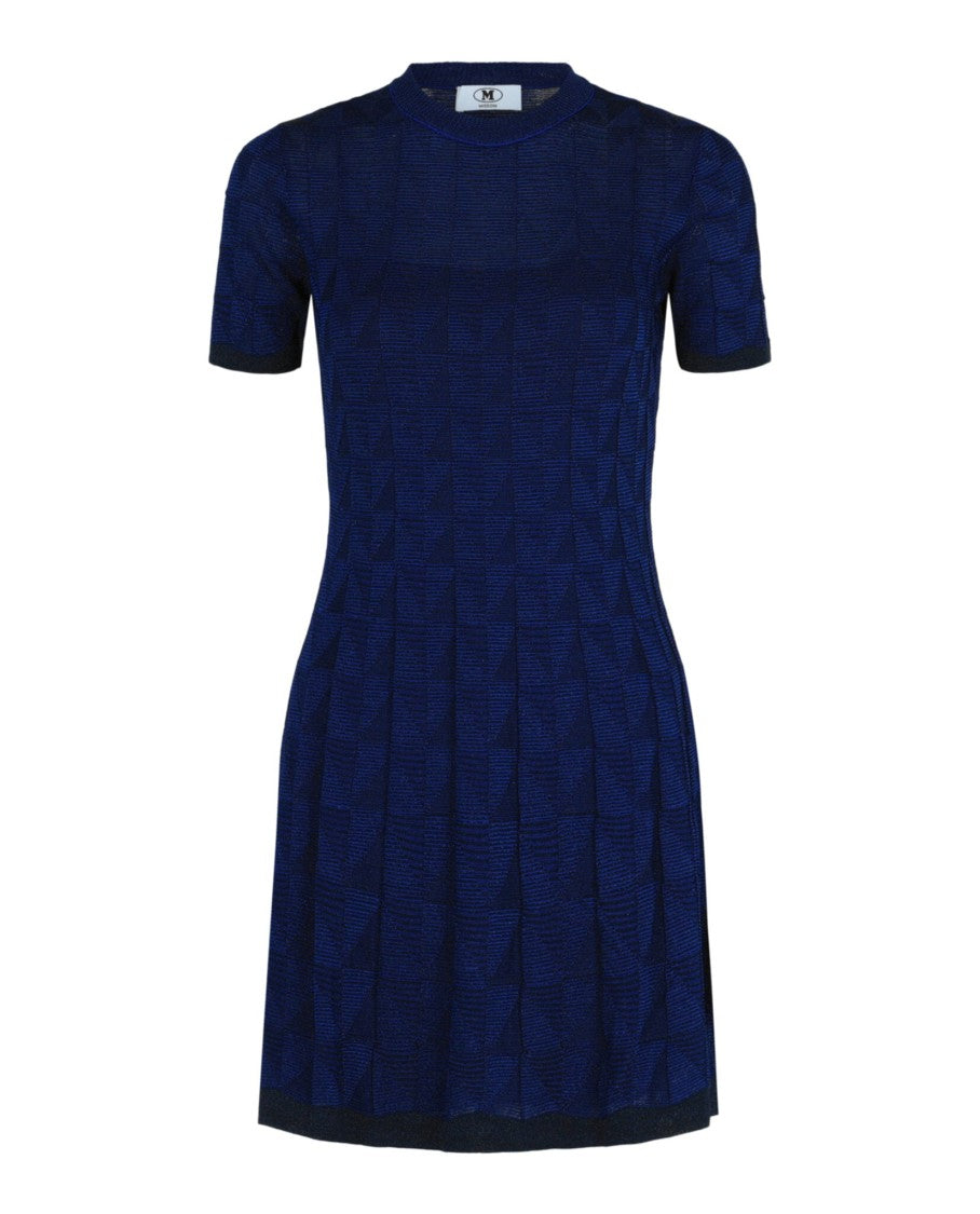 M Missoni Metallic Fit And Flare Dress