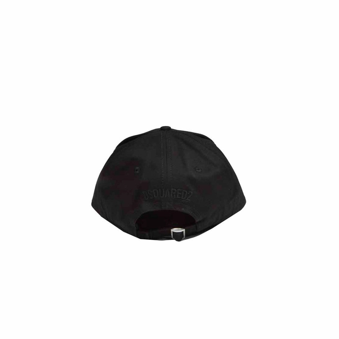 Dsquared2 Black Icon Stud Baseball Cap With Visor