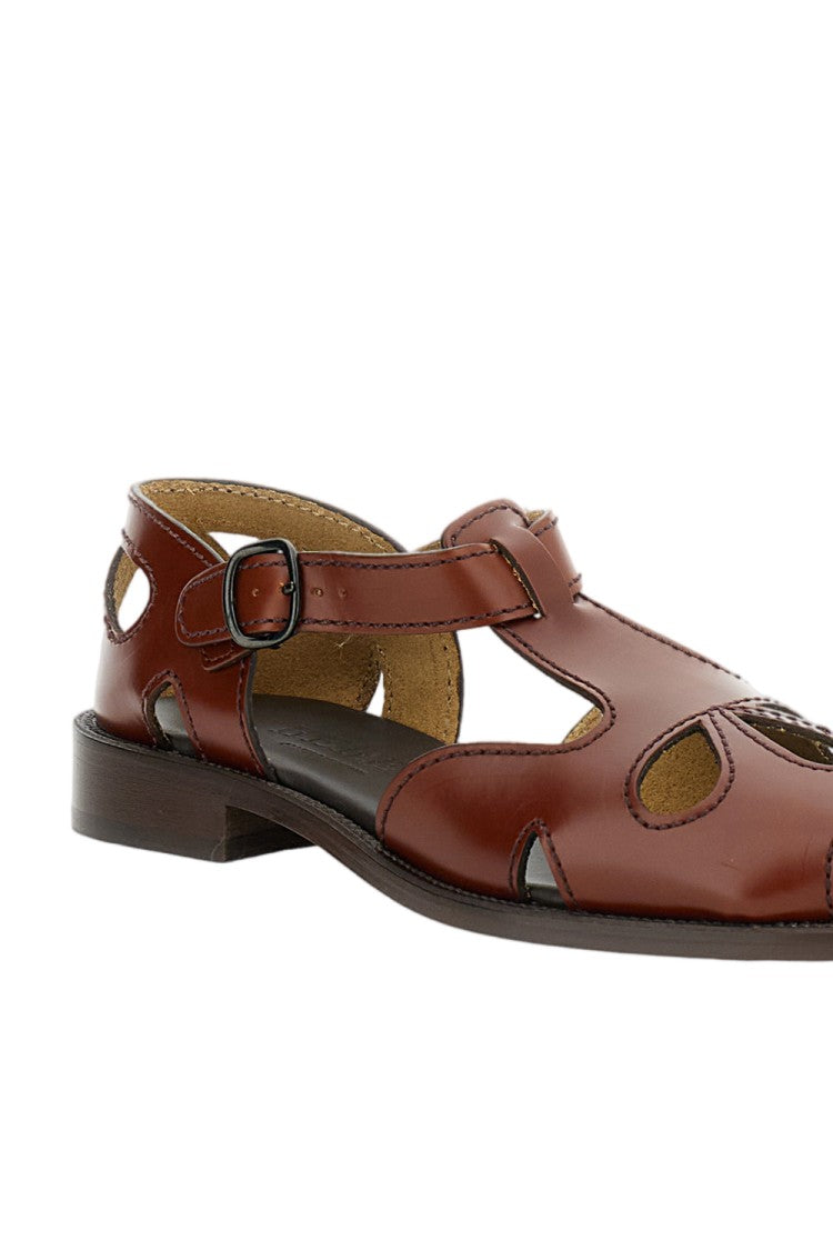Hereu Floreta Slim Leather Sandals
