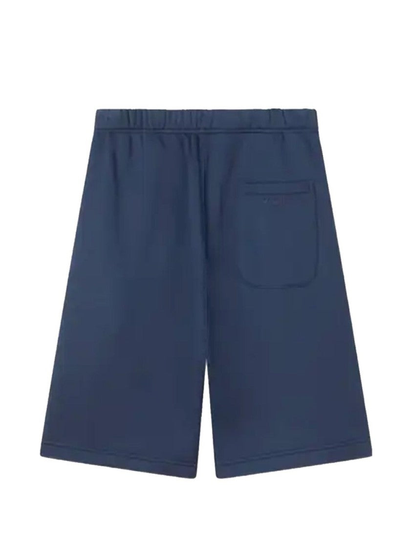 Kenzo Blue Silk And Nylon Casual Shorts