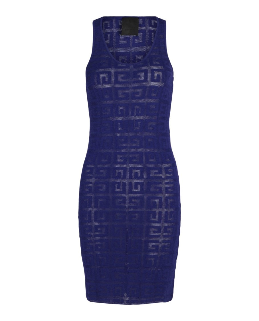 Givenchy 4G Monogram Jacquard-Knit Tank Top Dress