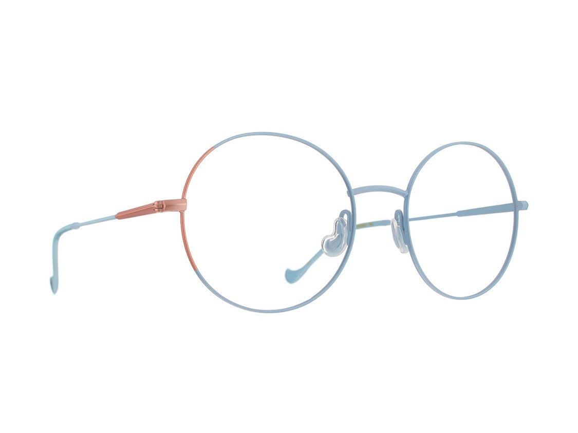 Caroline Abram Venusia Stainless Steel Round Sunglasses