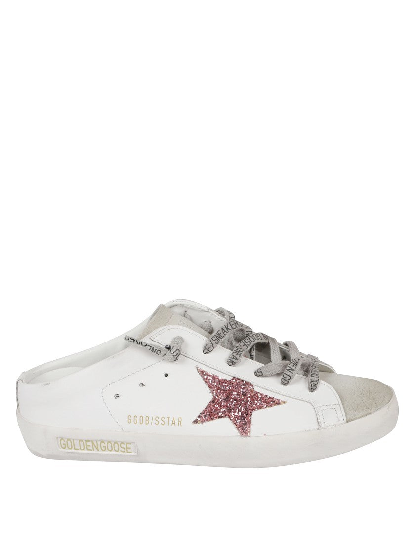 Golden Goose Low-Top Sneakers With Distinctive Star Design