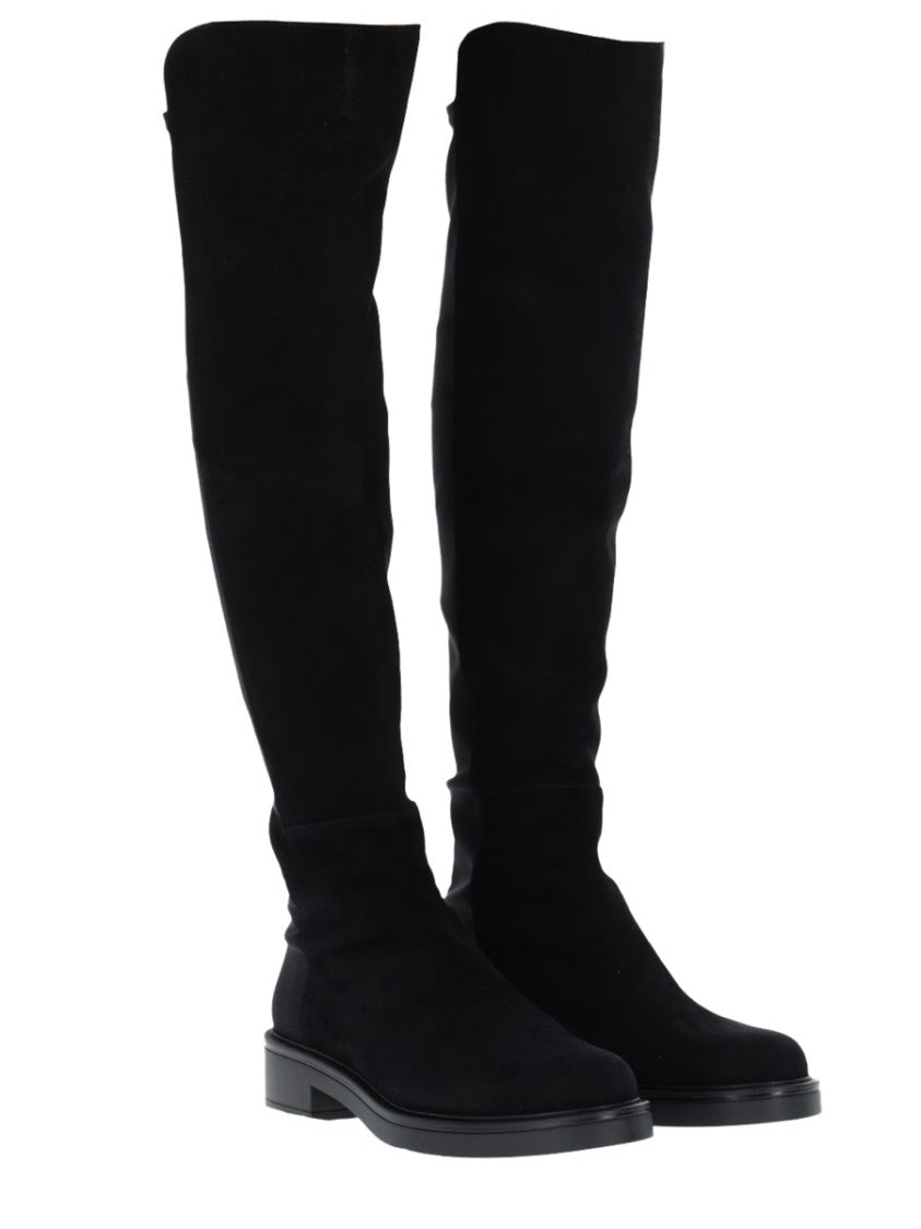 Stuart Weitzman Tall Boots With Minimalist Design And Slouched Upper