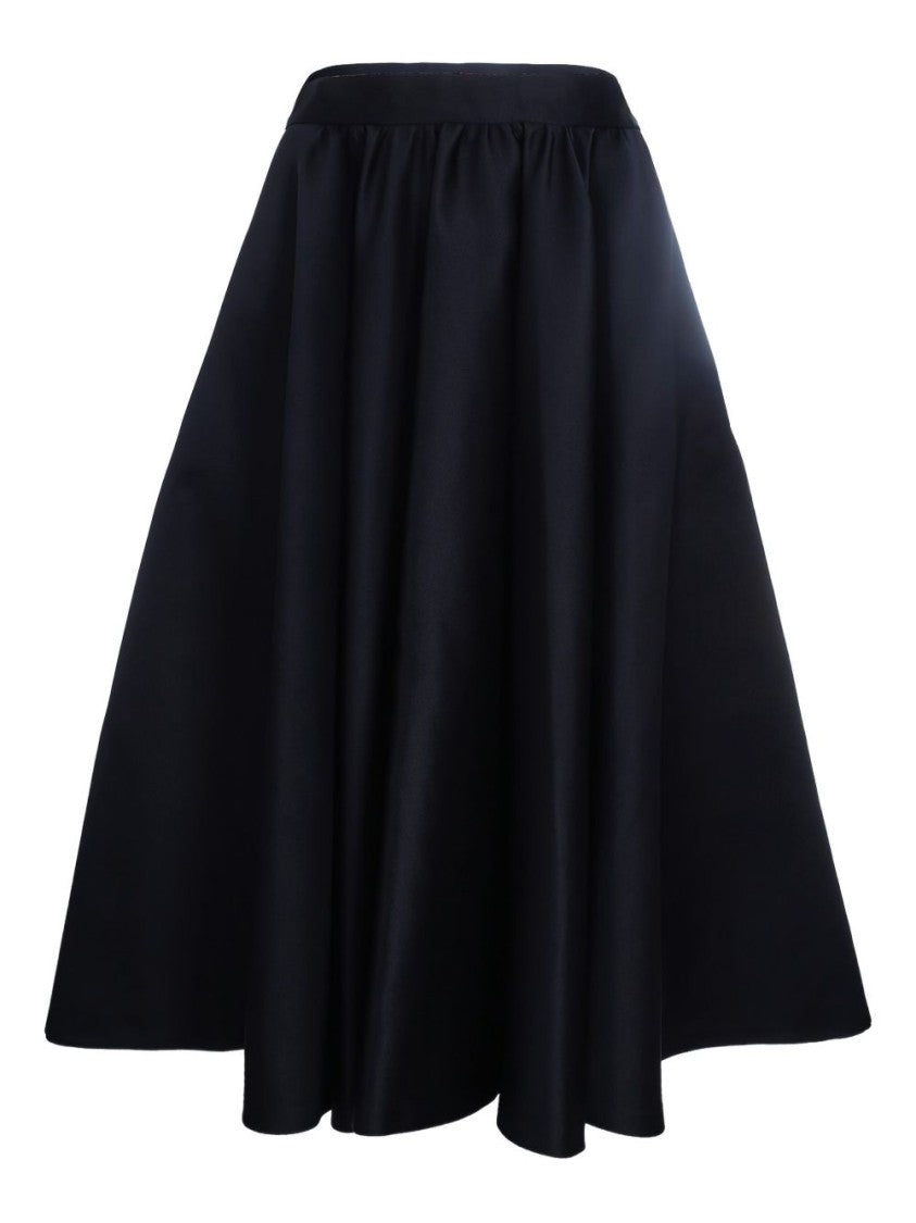 Max Mara Duchesse Midi Skirt With Flared Silhouette