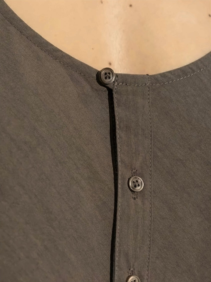 Lemaire Bias Cut Sleeveless Tank Top With Scoop Neckline