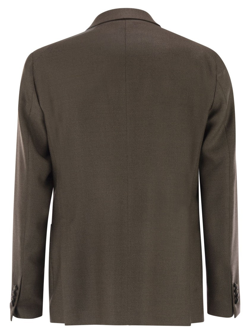 Tagliatore Warner Tobacco Jacket