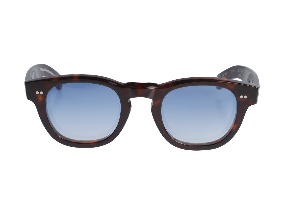 Kador Blue Kosmo/N Gradient Tortoiseshell Round Sunglasses