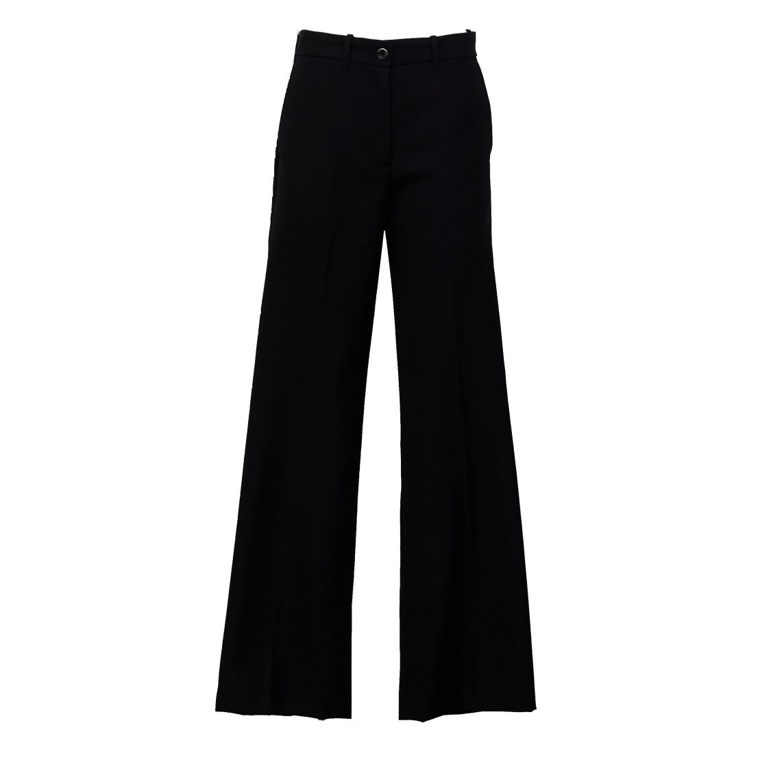 Nine In The Morning Fiamma Wide-Leg Black Pants
