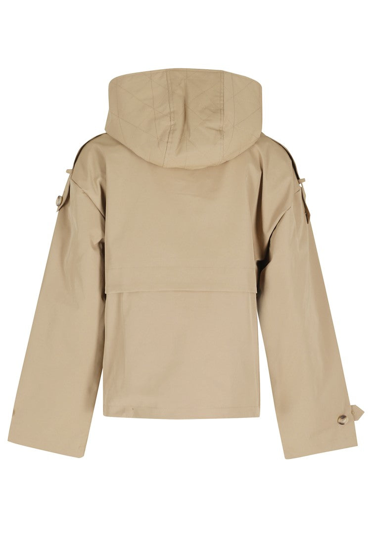 Urbancode Camel Hooded Full-Zip Polyester Parka