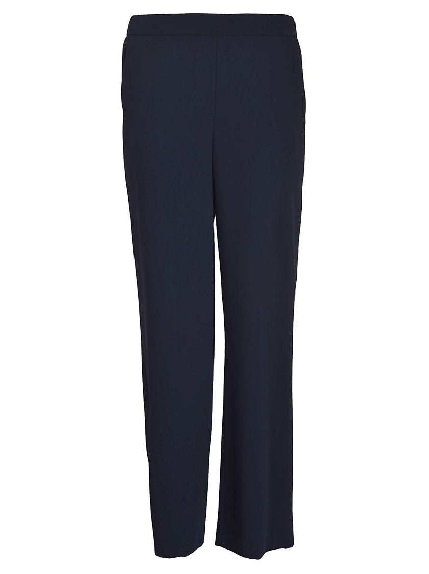 P.A.R.O.S.H. Relaxed Fit Straight Leg Pants With Elasticated Waistband
