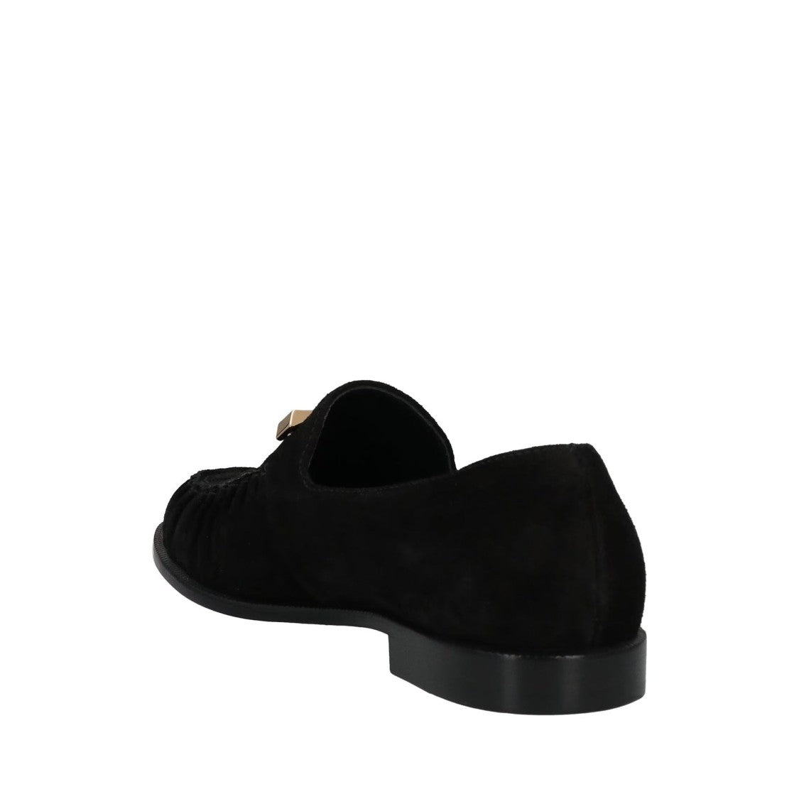Giuseppe Zanotti Black Leather Loafers