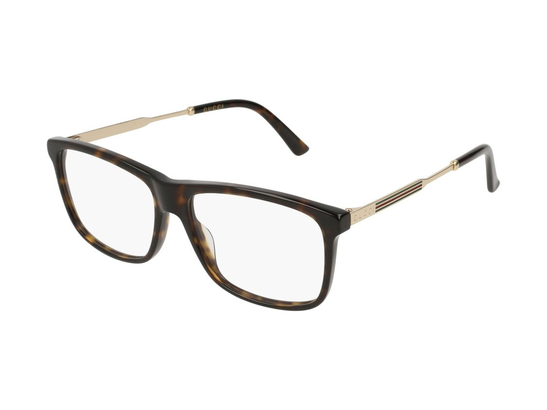 Gucci Gold Gg0303o Tortoiseshell Acetate Oversized Eyeglasses