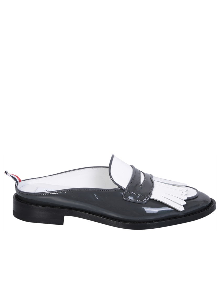 Thom Browne Grey Ballerina Flats