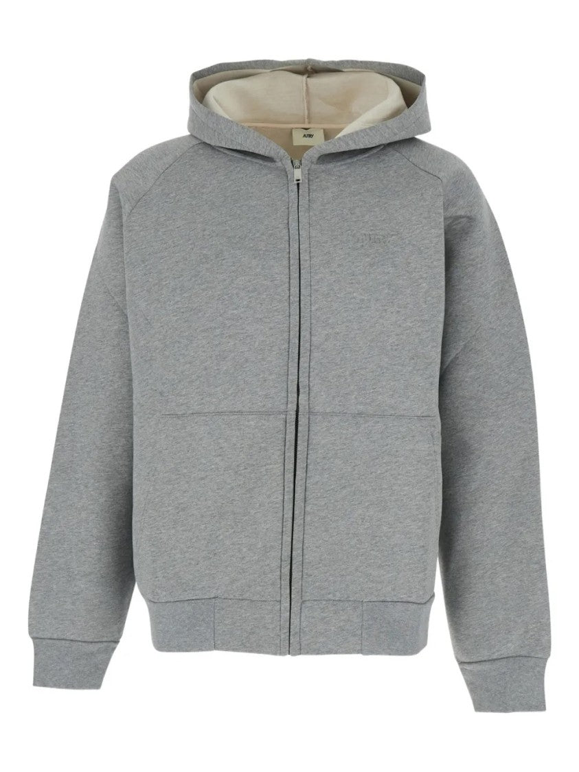 Autry Structured Active Hoodie With Front Zipper