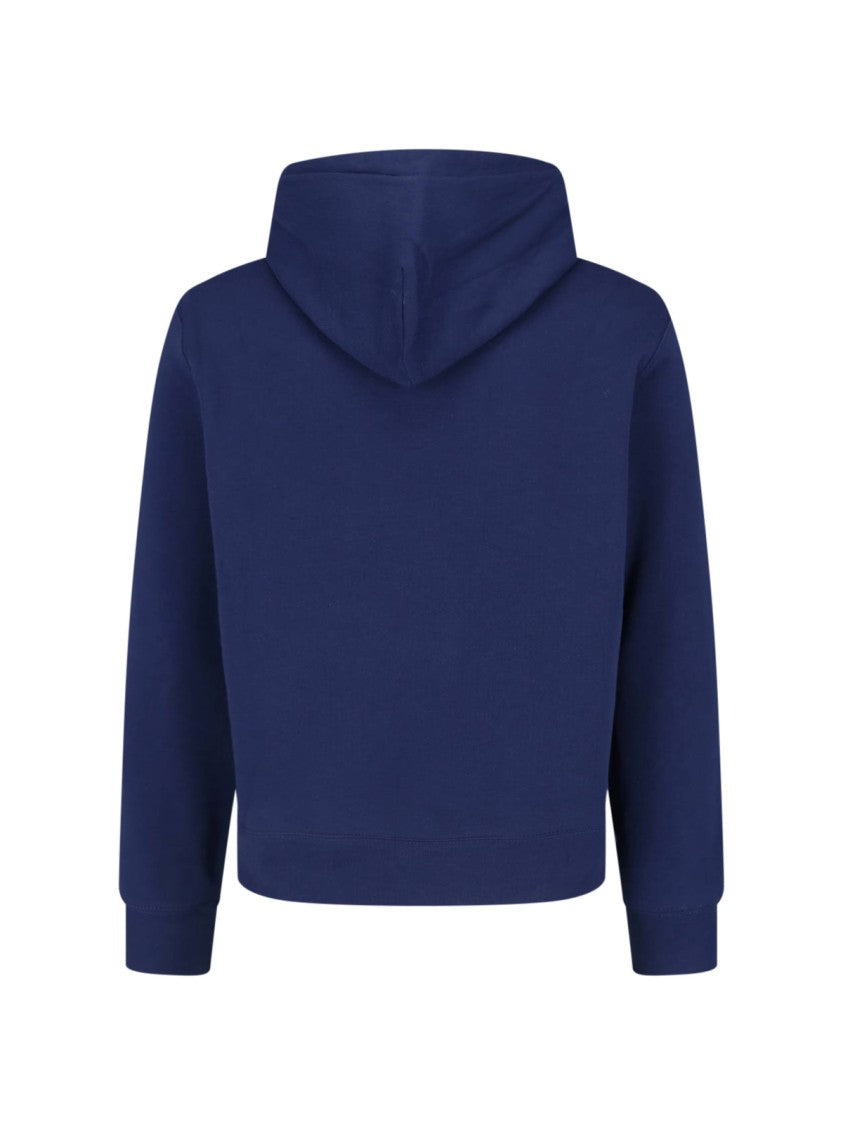 Polo Ralph Lauren Navy Blue Polo Bear Hooded Sweatshirt