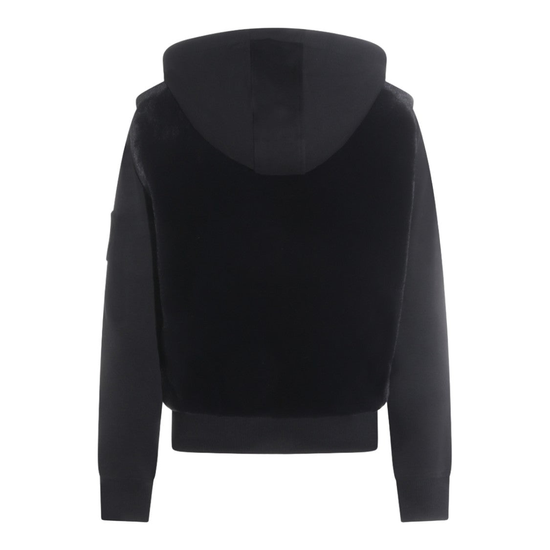 Moose Knuckles Fitted Black Jacket With High Collar