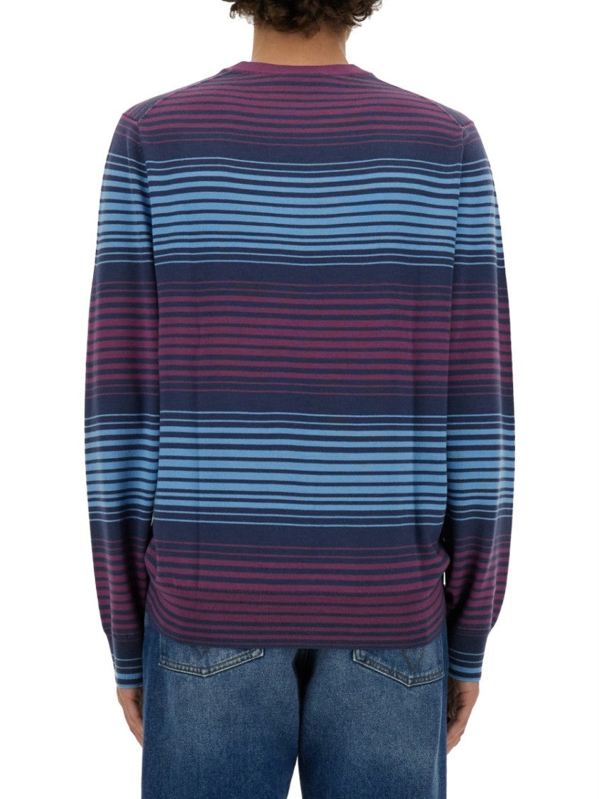 Ps Paul Smith Relaxed-Fit Striped Merino Wool Sweater