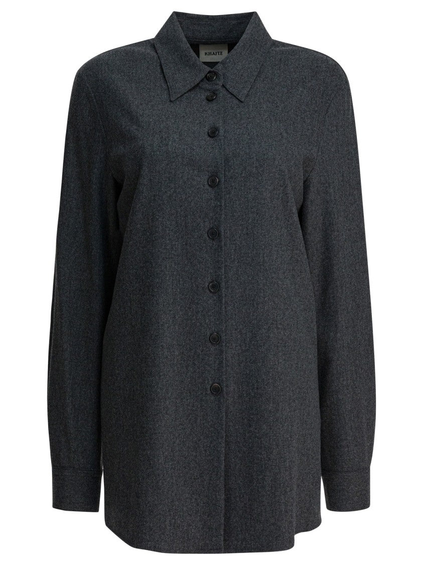 Khaite Wool And Cashmere "Auryn" Shirt