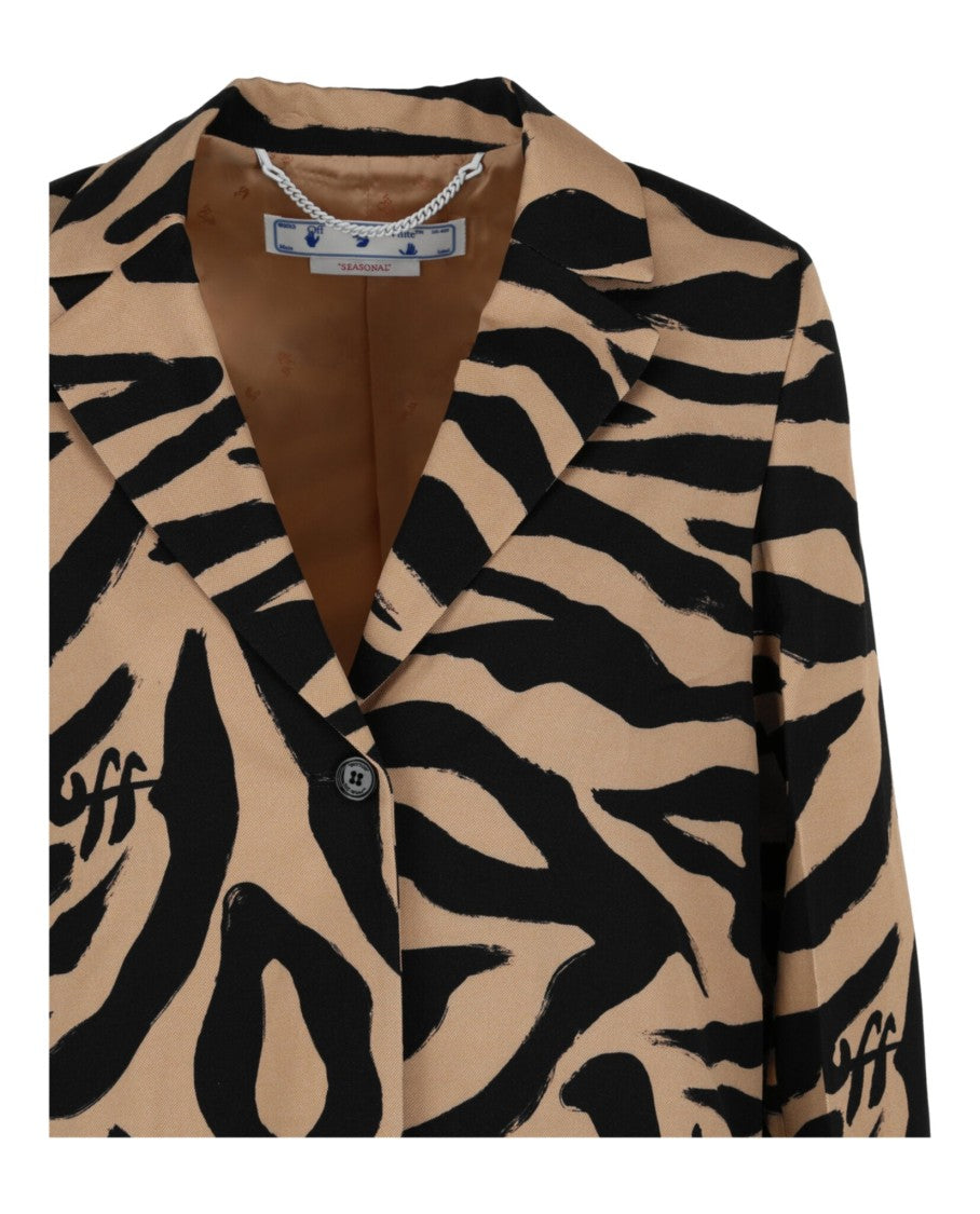 Off-White Zebra Tomboy Jacket
