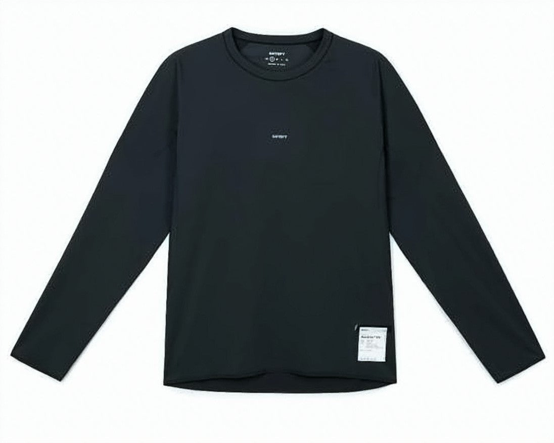 Satisfy Long-Sleeve Fitted Top With Minimalist Design
