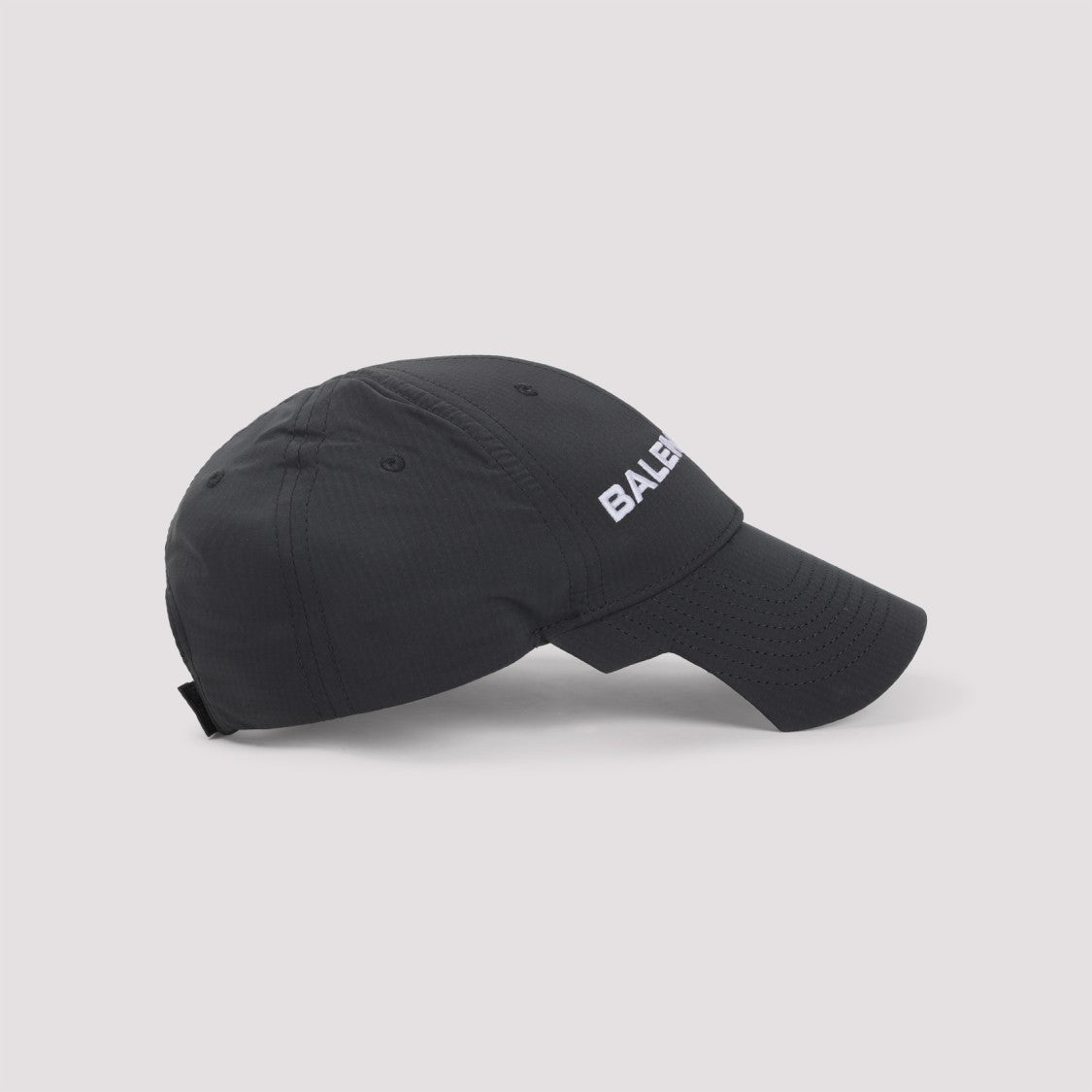 Balenciaga Structured Black Cap With Balenciaga Logo