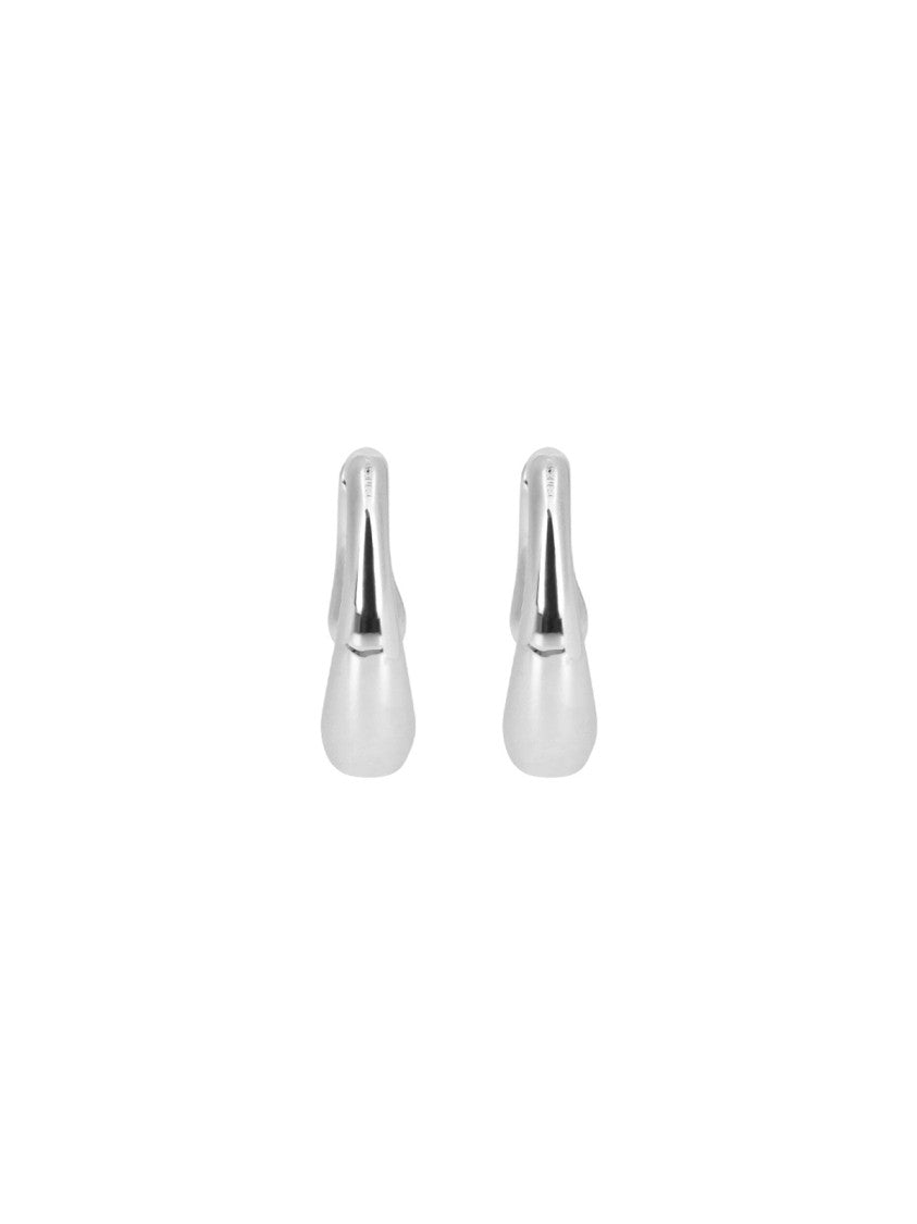 Panconesi Silver Sculptural P Earrings