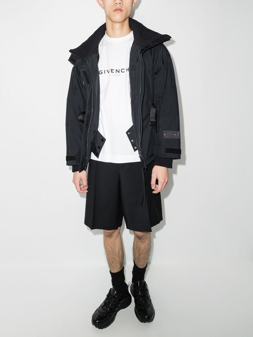 Givenchy White Cotton Logo-Print T-Shirt