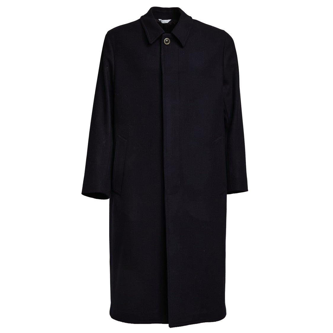 Boglioli Classic Loden Coat With Button Closure And Structured Silhouette
