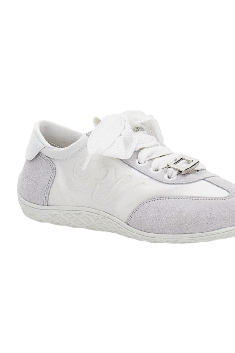 Roger Vivier Classic Low-Top Sneakers With Smooth Silhouette