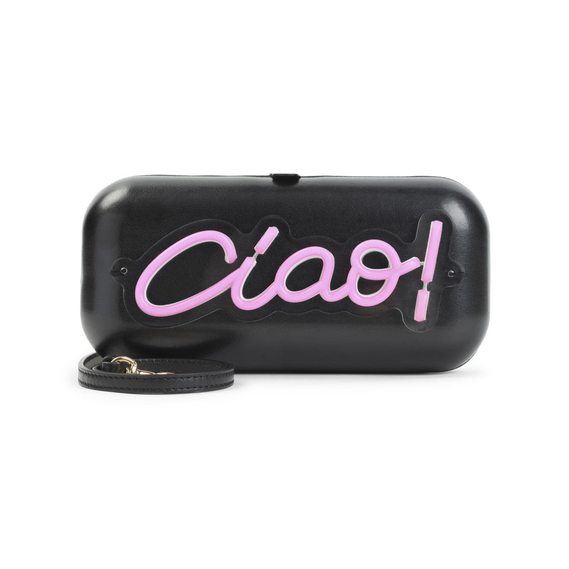 Moschino Black Polyurethane Shoulder Bag