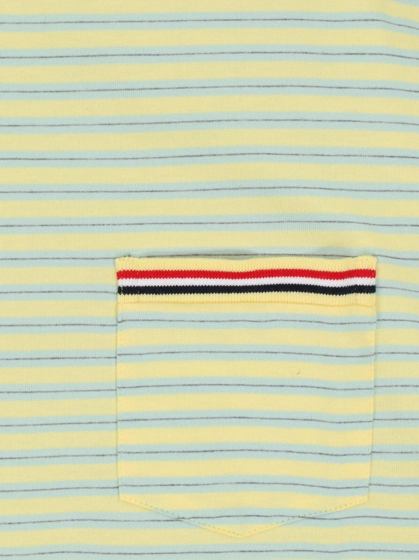 Thom Browne "Striped T-Shirt" – Yellow