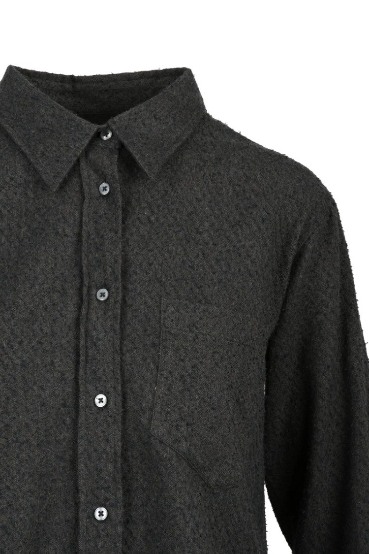 Deuxieme Brown/Blue Cotton Shirt