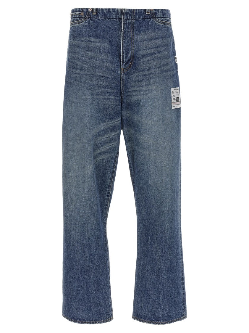 Maison Mihara Yasuhiro Stonewashed Denim Jeans