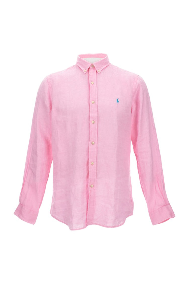Polo Ralph Lauren Long Sleeve Button-Up Embroidered Shirt