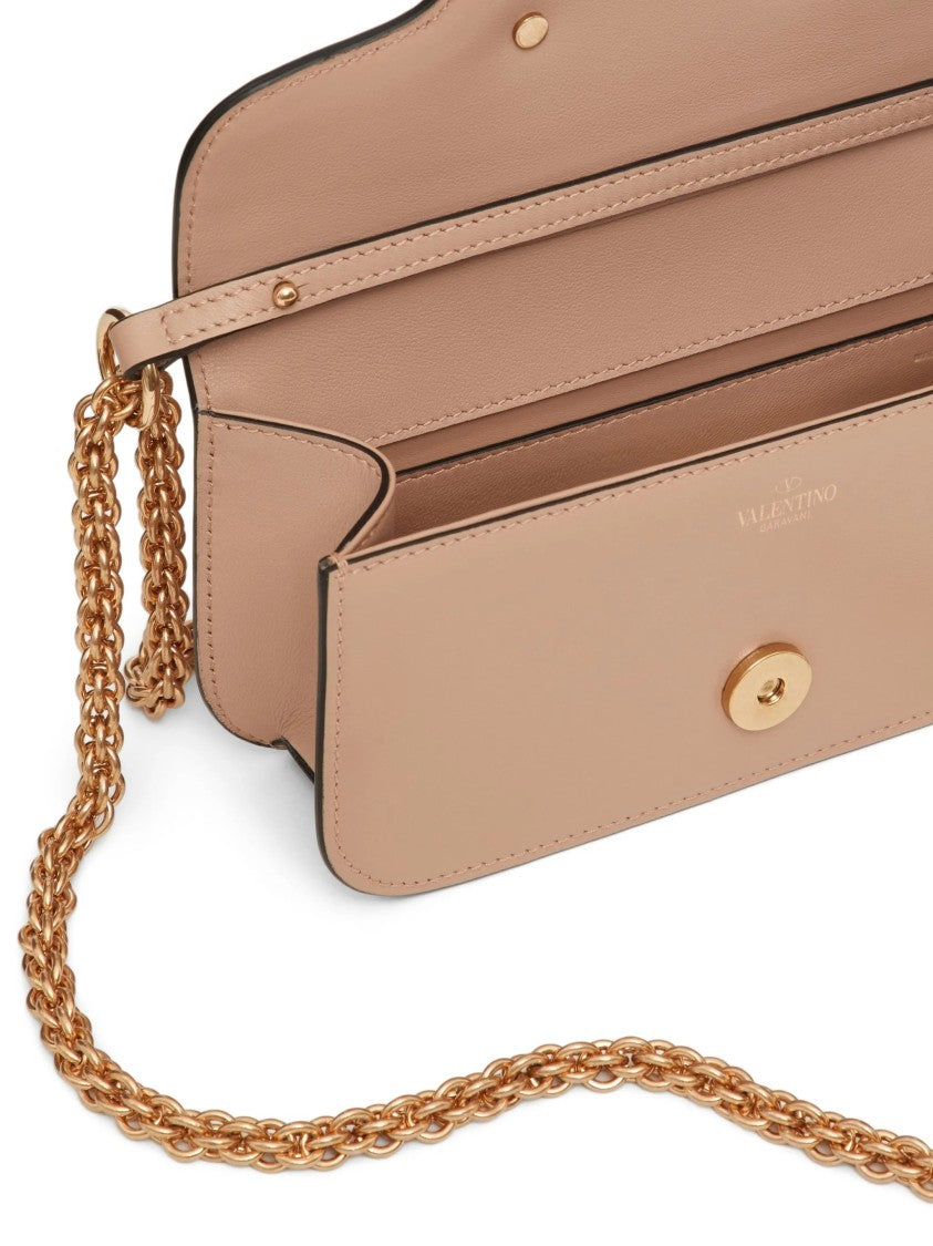 Valentino Loco Small Smooth Leather Shoulder Bag
