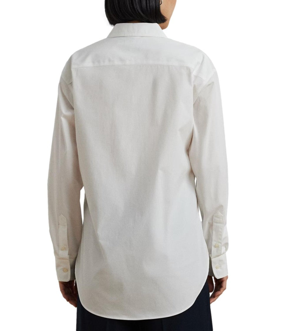 Lauren Ralph Lauren Kotta Long Sleeve Button-Front Shirt – White