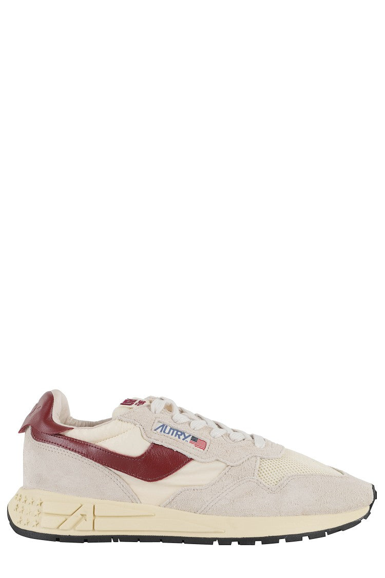 Autry Reelwind Low Sneakers With Suede Inserts