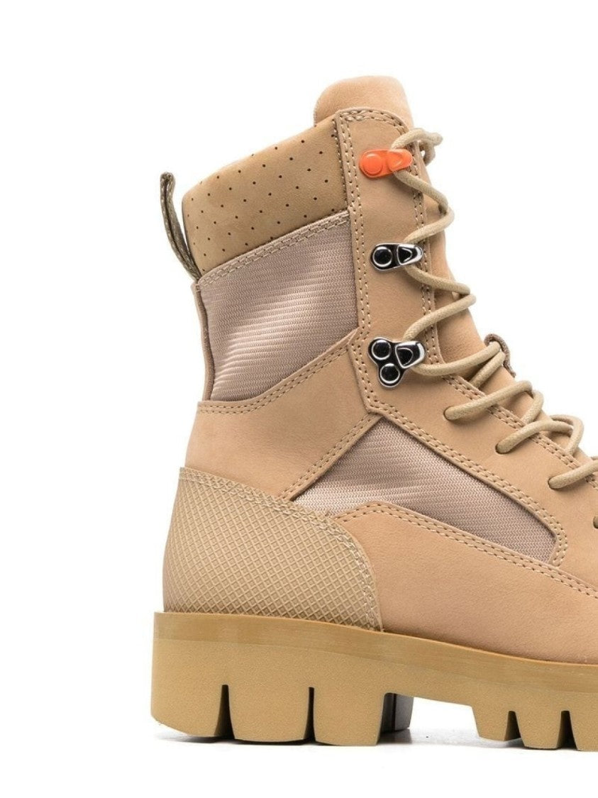 Heron Preston Lace-Up Military Boots
