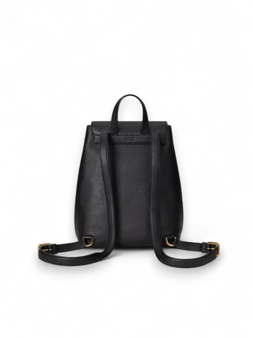 Lauren Ralph Lauren Cameryn Medium Pebbled Leather Backpack