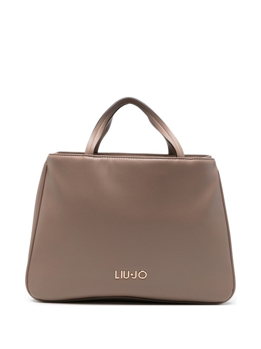 Liu Jo Mocha Brown Smooth Shoulder Bag