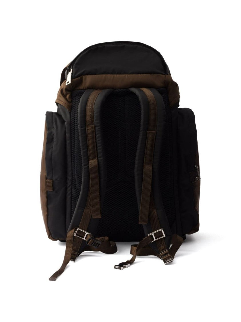 Prada Black Spacious Re-Nylon Harness Backpack