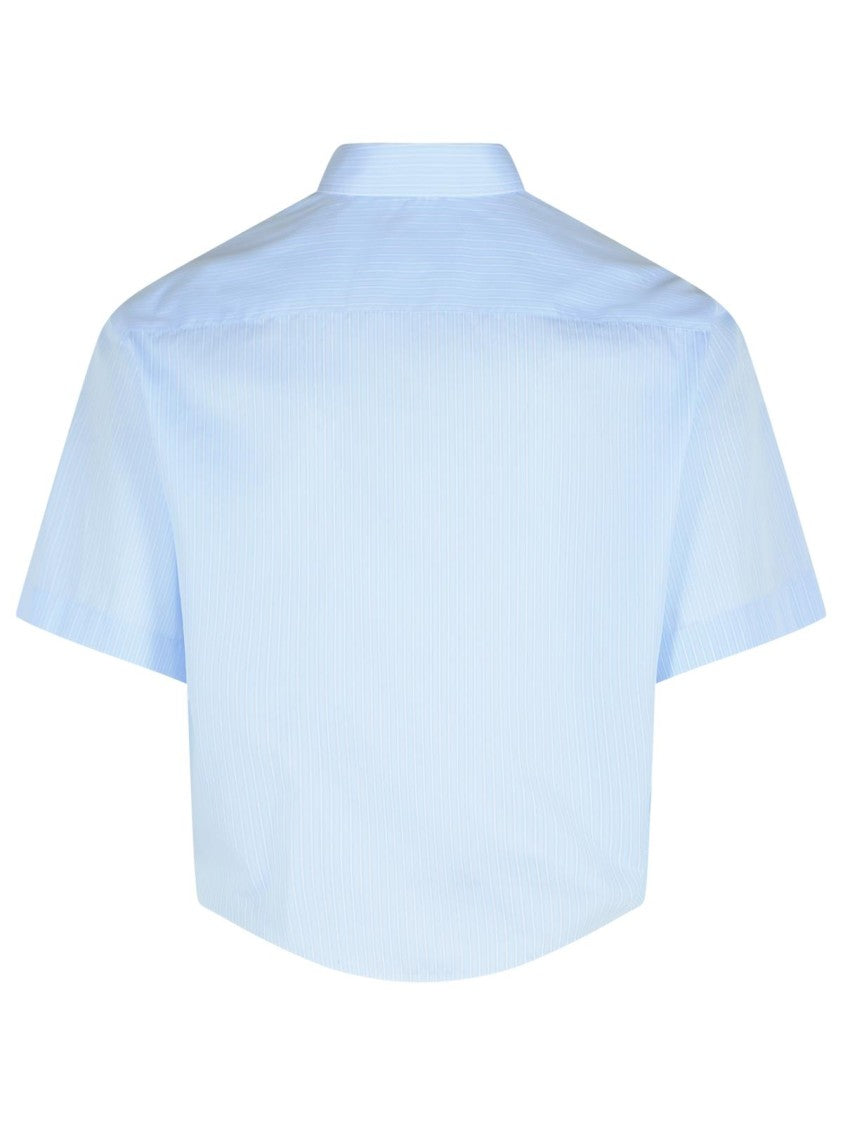 Maison Margiela Light Blue Cotton Shirt