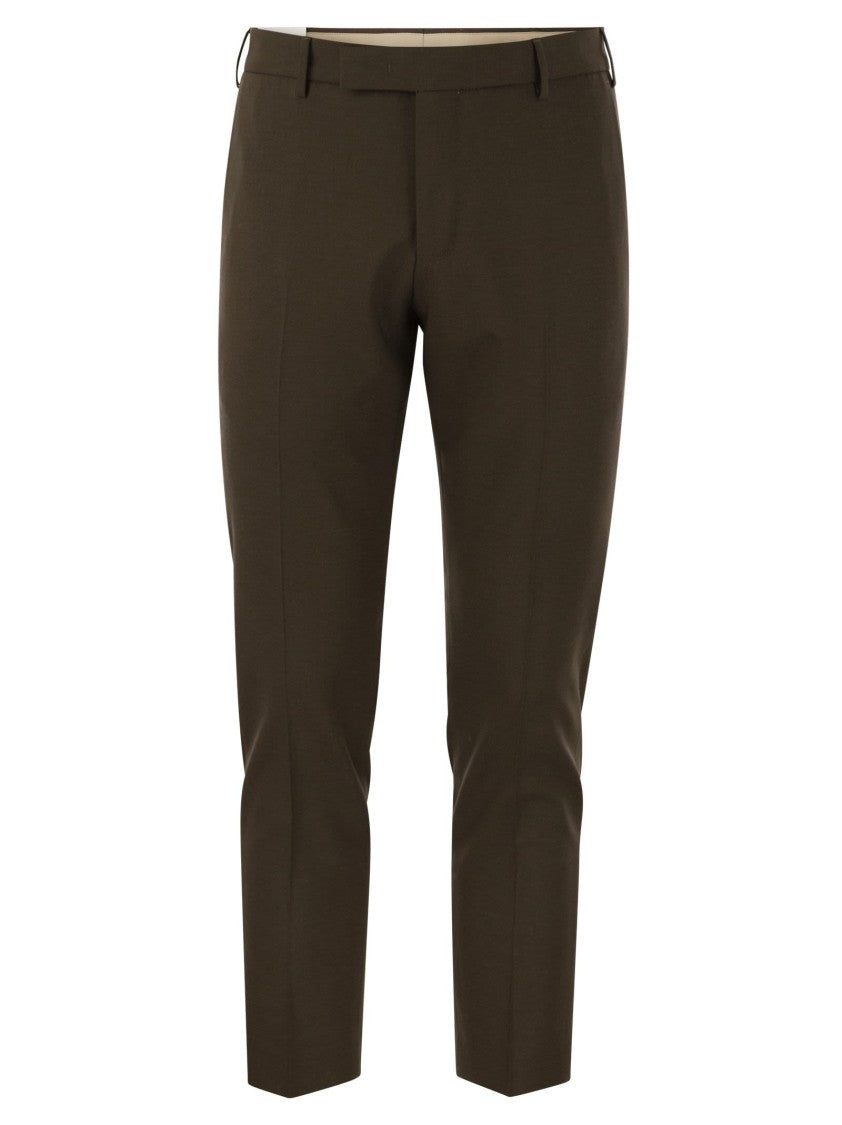Pt Torino Dieci - Virgin Wool Trousers